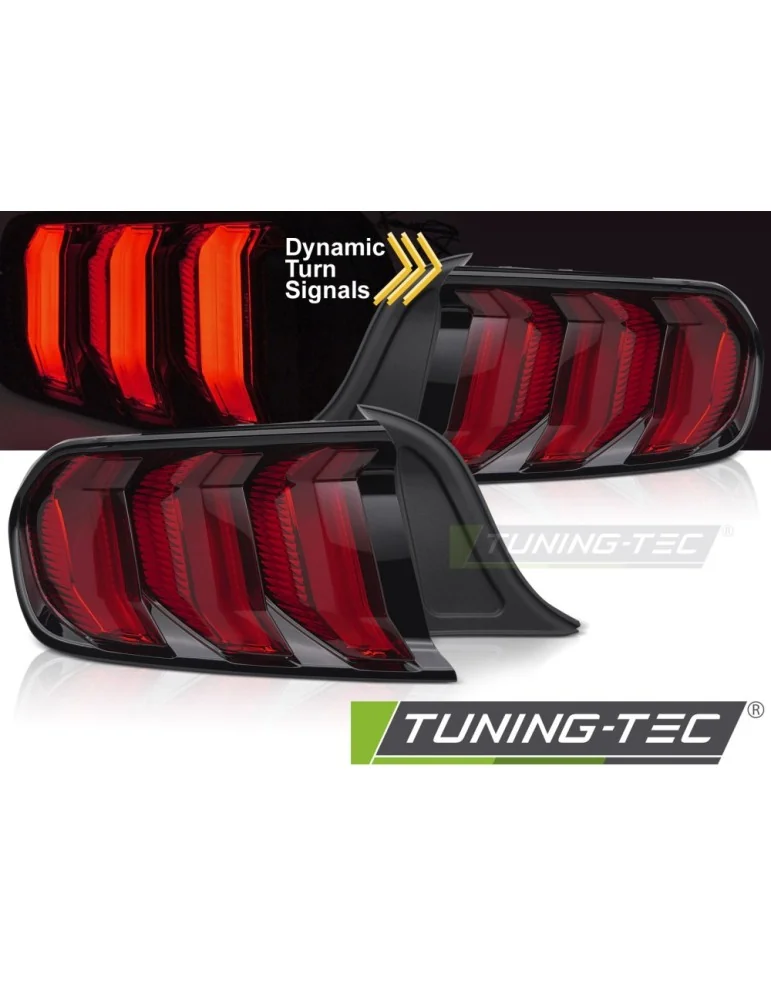 Feux arrière à LED rouges pour FORD MUSTANG 14-22