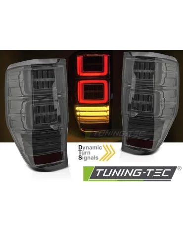Feux arrière à LED fumés pour FORD RANGER 11-18