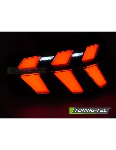 Feux arrière à LED noirs pour FORD MUSTANG 10-13