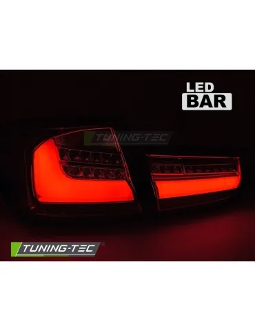 Feux arrière à LED fumés rouges pour BMW F30 11-15