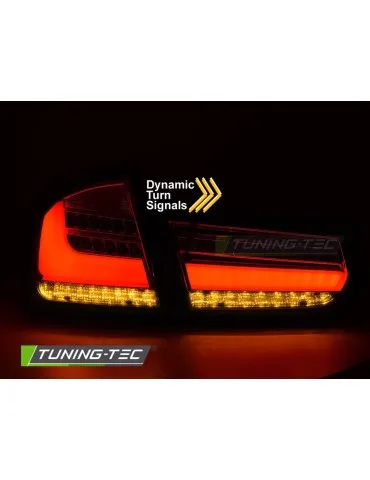 Feux arrière à LED fumés rouges pour BMW F30 11-15