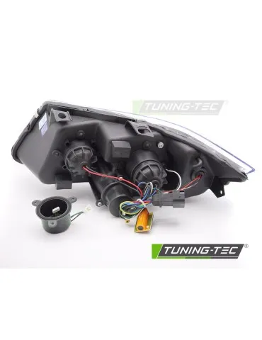 Phares à LED noirs pour BMW E90/E91 05-08