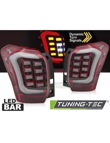 Feux arrière à LED rouges blancs pour SUBARU FORESTER IV 13-18