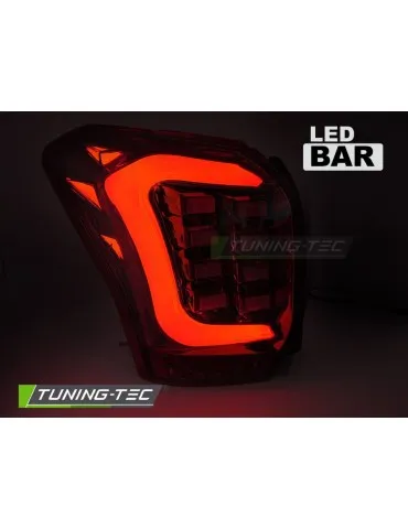 Feux arrière à LED fumés rouges pour SUBARU FORESTER IV 13-18