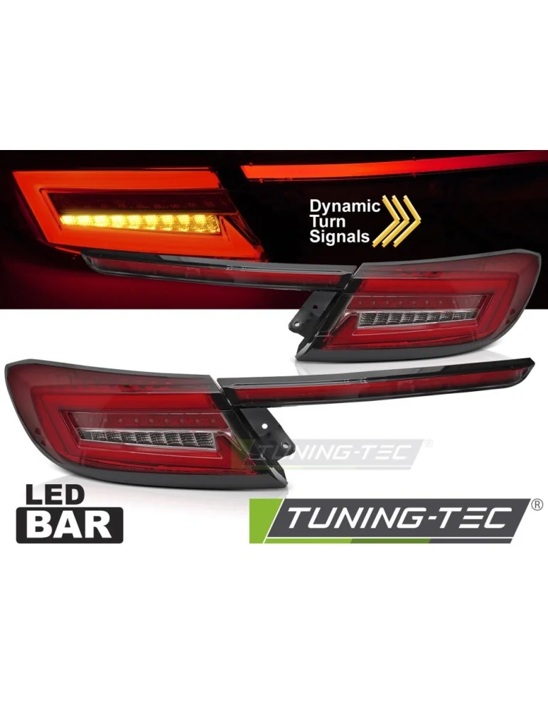 Feux arrière à LED rouges blancs pour TOYOTA GR86 21