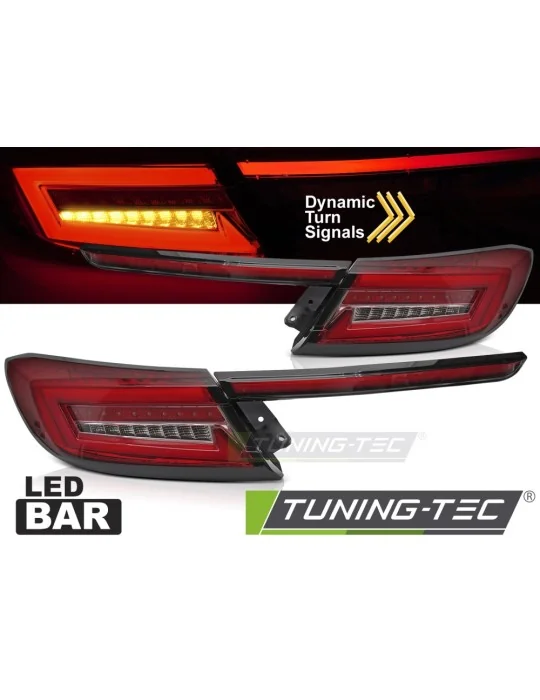 Feux arrière à LED rouges blancs pour Toyota GR86 (à partir de 2021)