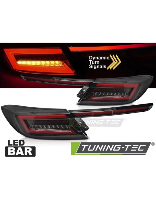 Feux arrière à LED noirs fumés pour Toyota GR86 (à partir de 2021)