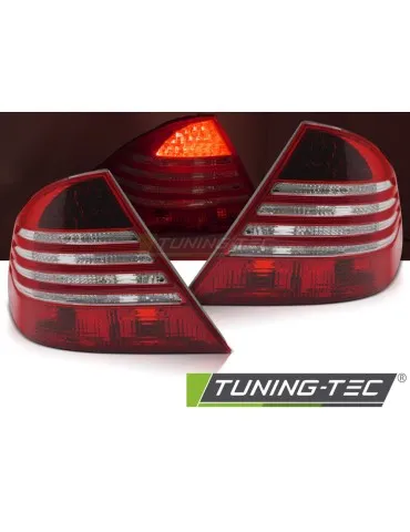 Feux arrière à LED rouges blancs pour MERCEDES W220 S-KLASA 09.98-05.05