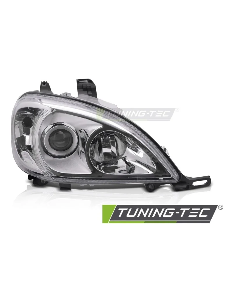 Phares halogène chromés pour MERCEDES W163 01-05