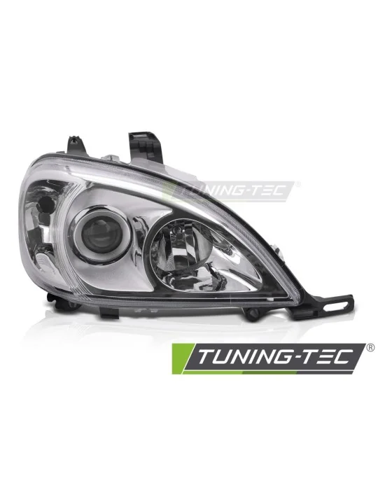 Phare halogène chromé côté droit pour Mercedes W163 (2001 - 2005)