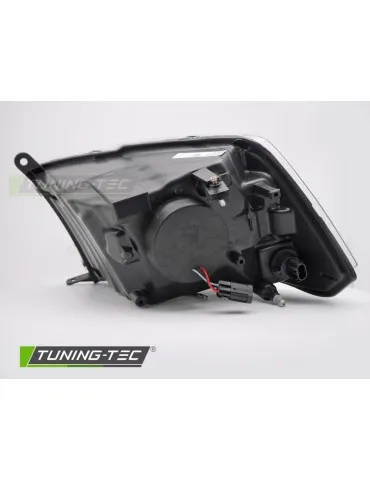 Phares à LED noirs pour DODGE RAM 09-18