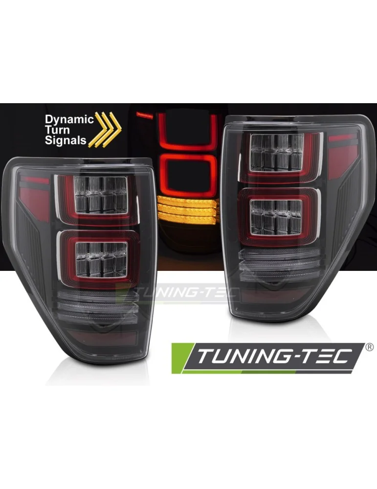 Feux arrière à LED rouges pour FORD F150 MK12 08-14