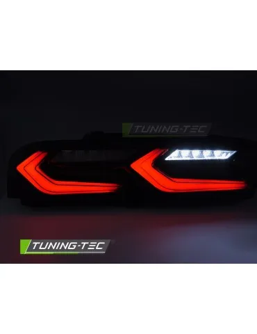 Feux arrière à LED noirs rouges pour CHEVROLET CAMARO 19-23