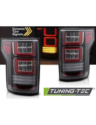 Feux arrière à LED rouges pour FORD F150 MK13 14-20