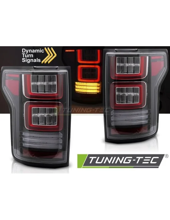 Feux arrière à LED rouges pour Ford F150 MK13 (2014 - 2020)