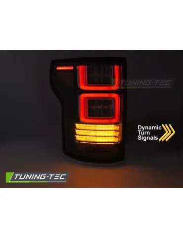 Feux arrière à LED rouges pour FORD F150 MK13 14-20