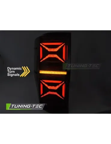 Feux arrière à LED fumés pour FORD RANGER 11-18