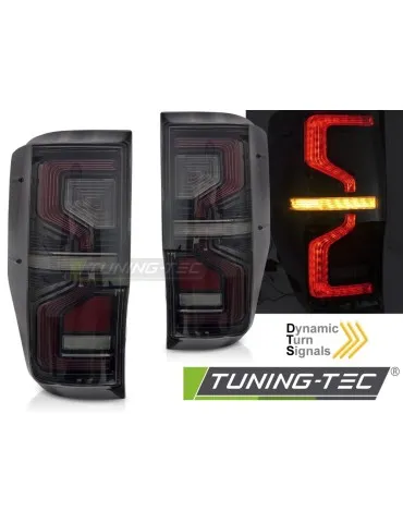 Feux arrière à LED fumés pour FORD RANGER 11-18