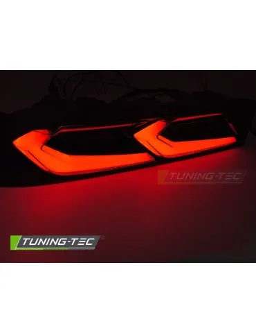Feux arrière à LED noirs rouges pour CHEVROLET CAMARO 16-18