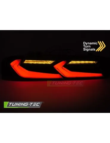 Feux arrière à LED noirs rouges pour CHEVROLET CAMARO 16-18