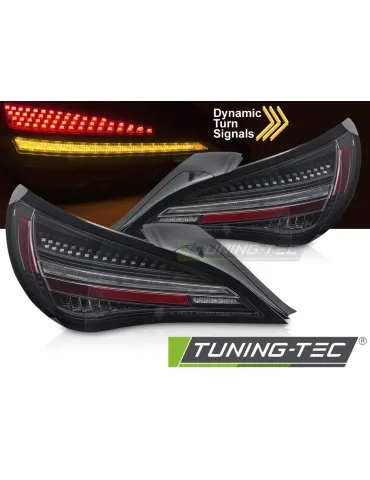Feux arrière à LED noirs pour MERCEDES CLA C117 13-19