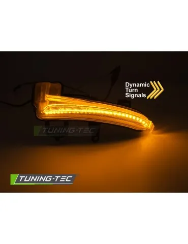Répétiteurs latéraux à LED fumés pour SKODA SUPERB III 15-18