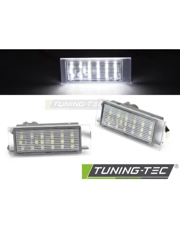 Éclairage de plaque à LED pour RENAULT CLIO III MEGANE II GRAND SCENIC