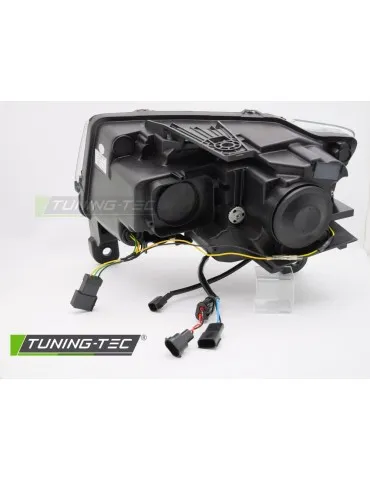 Phares à LED chromés pour CHRYSLER JEEP GRAND CHEROKEE 14-21