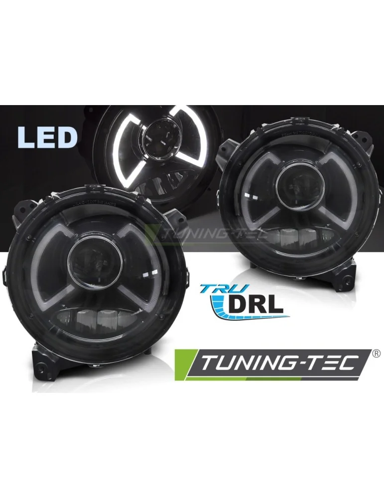 Phares Full LED pour JEEP WRANGLER JL 18-23