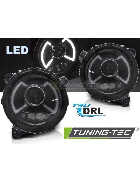 Phares tout LED pour Jeep Wrangler JL (2018 - 2023)