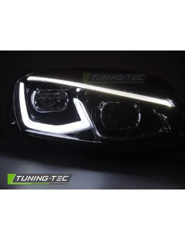 Phares Full LED noirs pour VW GOLF 7 14-19