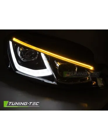 Phares Full LED noirs pour VW GOLF 7 14-19