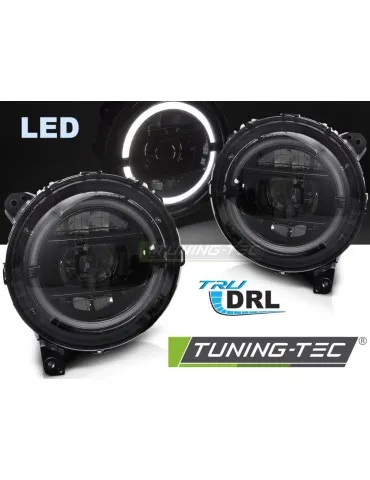 Phares Full LED pour JEEP WRANGLER JL18-23