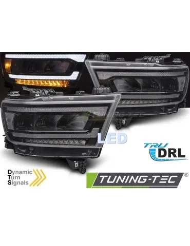 Phares Full LED pour DODGE RAM 19-22