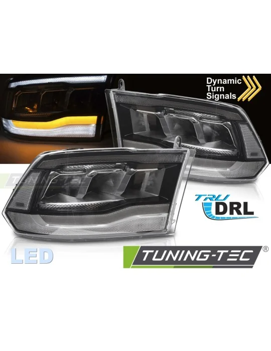 Phares tout LED pour Dodge RAM (2009 - 2018)