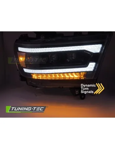 Phares Full LED pour DODGE RAM 19-22