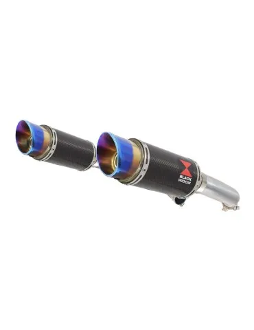 Ligne d'échappement complète carbone pour Aprilia RS 125 2018 - 2023