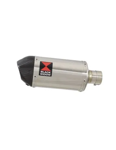 Silencieux avec suppression de catalyseur inox pour Husqvarna Svartpilen 125 2021-2023