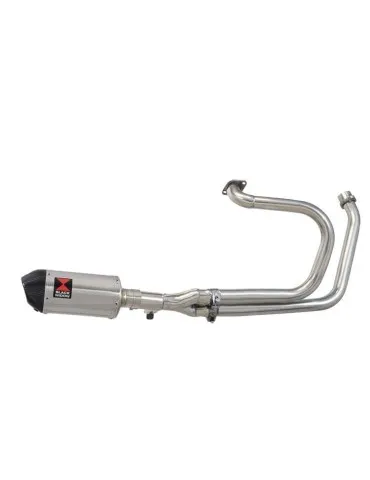 Silencieux avec suppression de catalyseur inox pour Kawasaki ER-6N ER650A / ER-6F EX650C 05-11