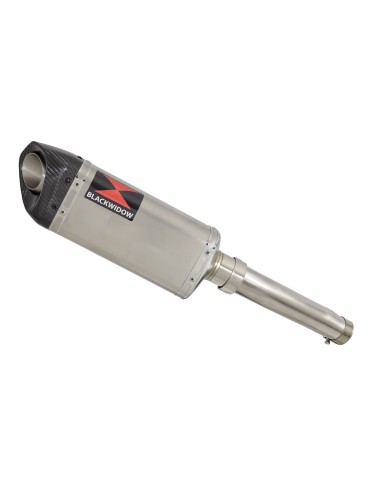 Silencieux avec suppression de catalyseur inox pour Kawasaki ER-6N ER-6F ER650E 12-17