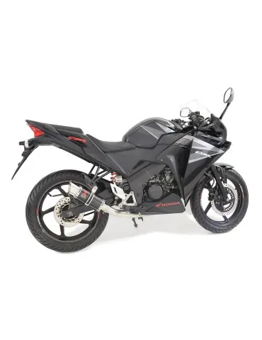 Silencieux sport carbone pour KawasakiGPZ500 S 1987-2009