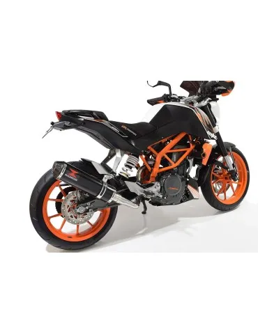 Ligne d'échappement complète pour Keeway RKS 125 Sport 2012 - 2017