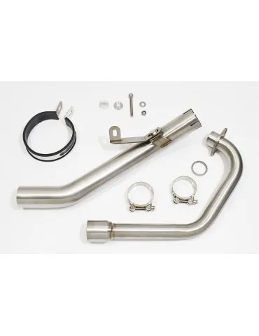 Ligne d'échappement complète carbone pour Keeway RKV 125 2012 - 2017