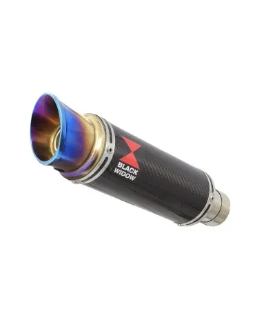 Ligne d'échappement complète carbone pour Keeway RKV 125 2012 - 2017