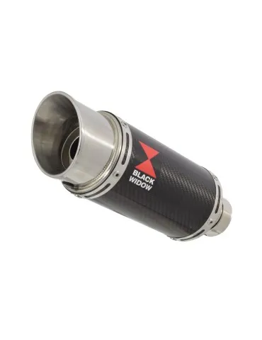 Ligne d'échappement complète carbone pour KSR Moto Worx 125 2012 - 2016