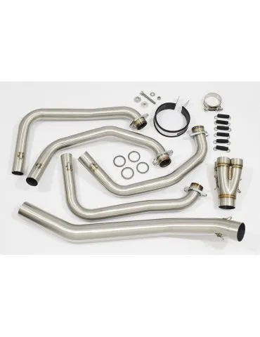 Silencieux avec suppression de catalyseur inox pour KTM 125 Duke 2011-2016