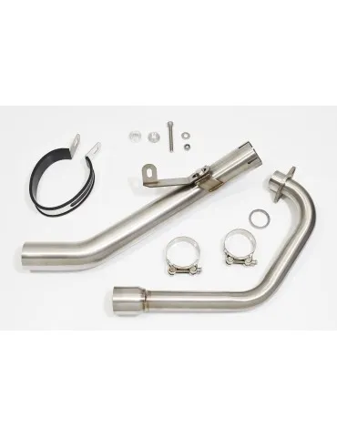 Ligne d'échappement complète inox pour SYM XS 125-K 2007 - 2016