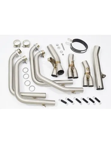 Silencieux sport inox pour Yamaha FJR 1300 2001, 2002, 2003, 2004, 2005