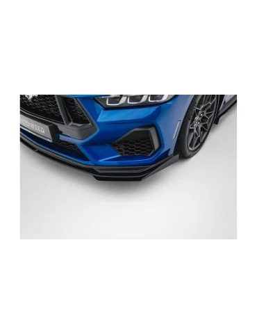 Flaps de lame avant Street Pro en ABS Maxton Design pour Ford Mustang GT Mk7 (depuis 2023)