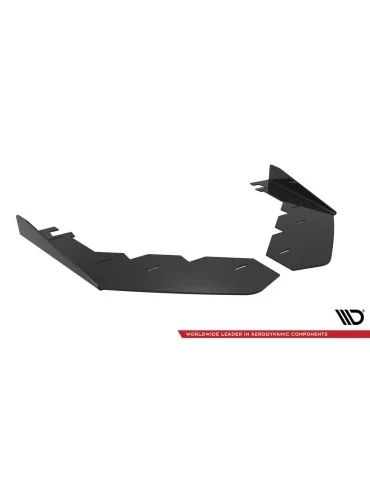 Flaps de lame avant Street Pro en ABS Maxton Design pour Ford Mustang GT Mk7 (depuis 2023)